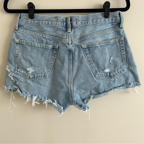 Agolde Parker Distressed Shorts 27 - Picture 2 of 4